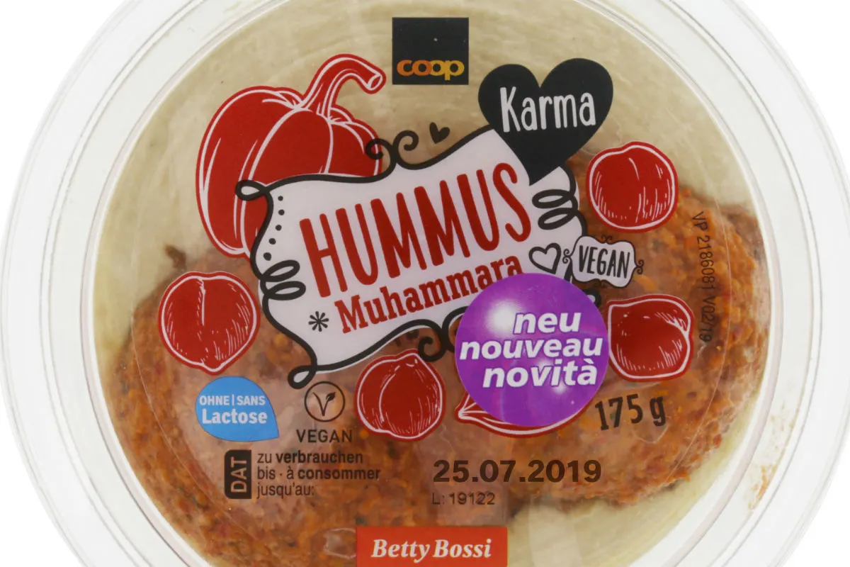 Rückruf - Karma Hummus Muhammara wird zurückgerufen