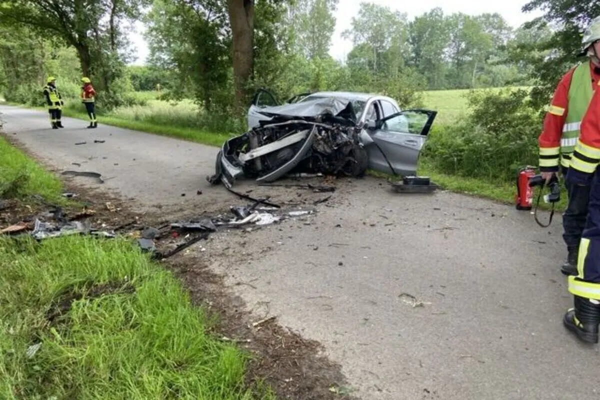 Stade - 83-Jähriger bei Unfall schwer verletzt