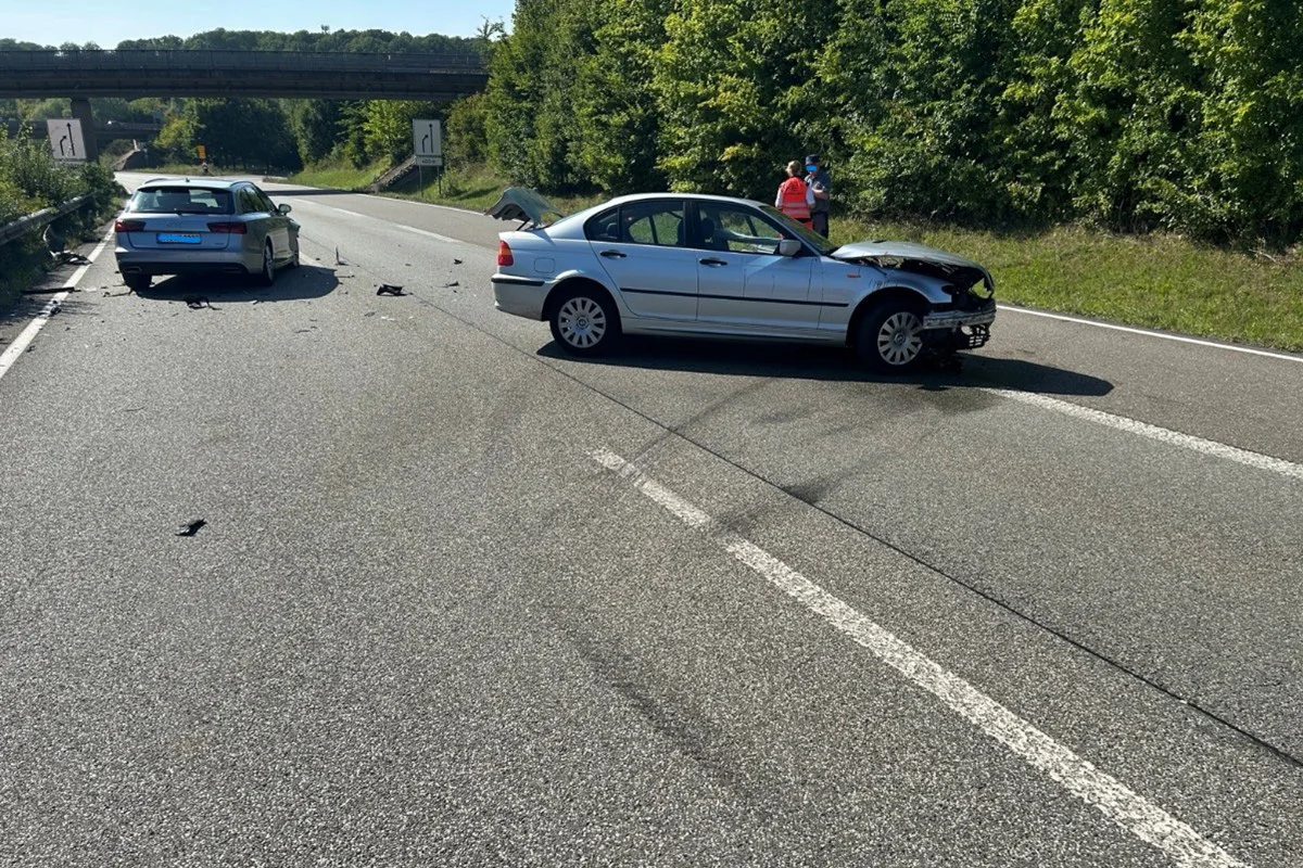 B10 Pirmasens RP – Zwei Verletzte bei Unfall auf Bundesstraße