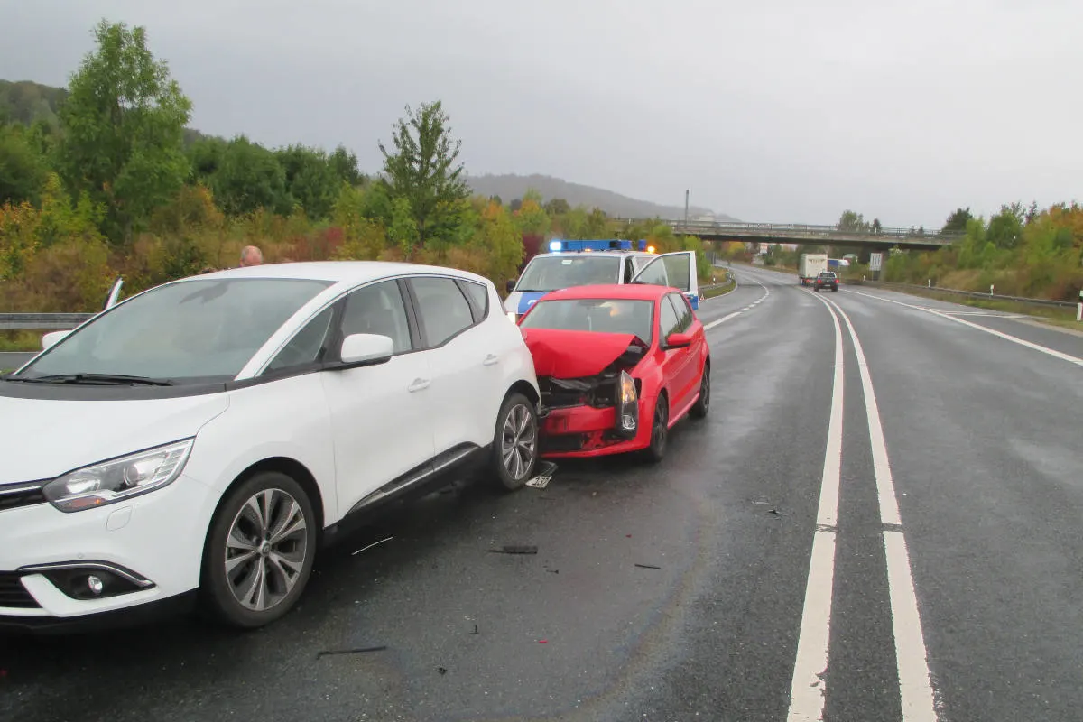 Goslar – Unfall auf der B 82 mit verletzter Person
