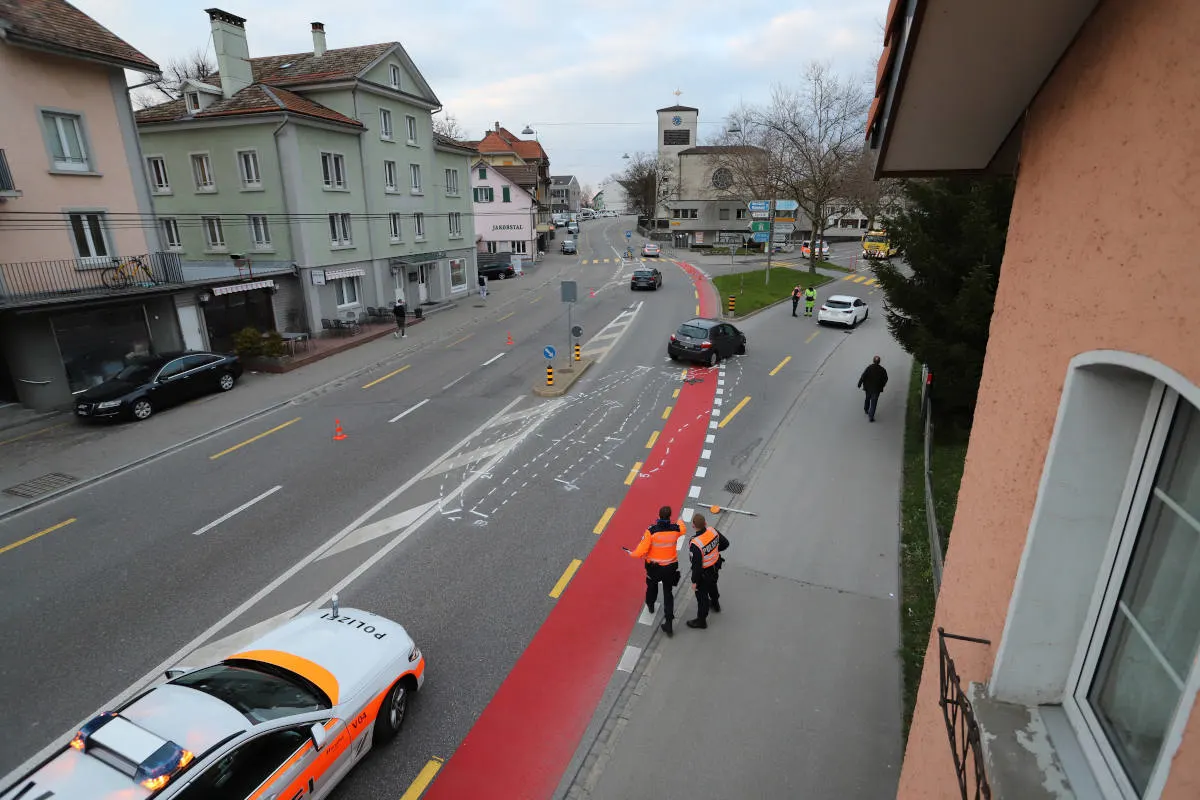 St.Gallen – Hoher Sachschaden bei Auffahrunfall