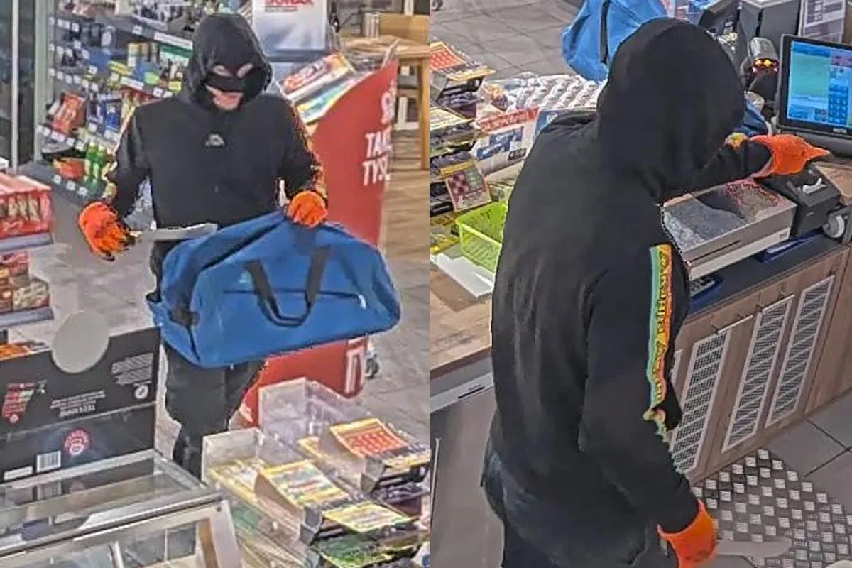 Buxtehude NI – Fahndung nach bewaffnetem Raubüberfall auf Tankstelle