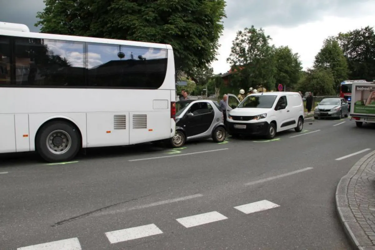 Verkehrsunfall in Oberndorf bei Salzburg