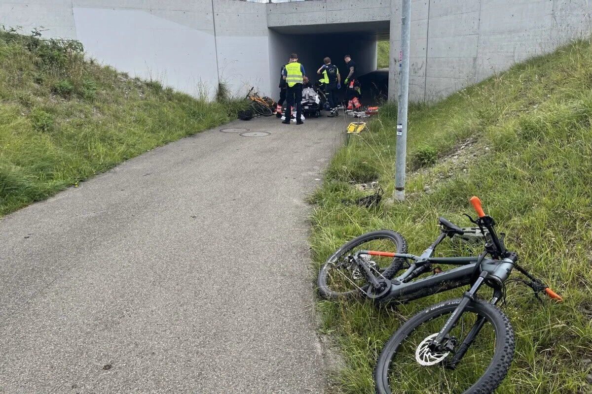Oberwil-Lieli AG - E-Biker bei Unfall schwer verletzt
