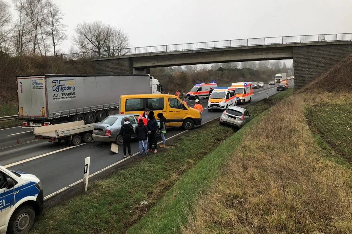 Bitburg - Verkehrsunfall auf der B51