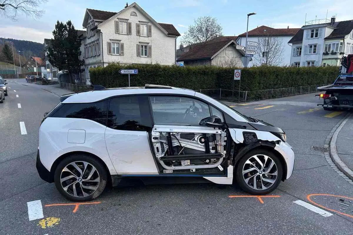 Unfall in Heiden AR – Vortritt missachtet