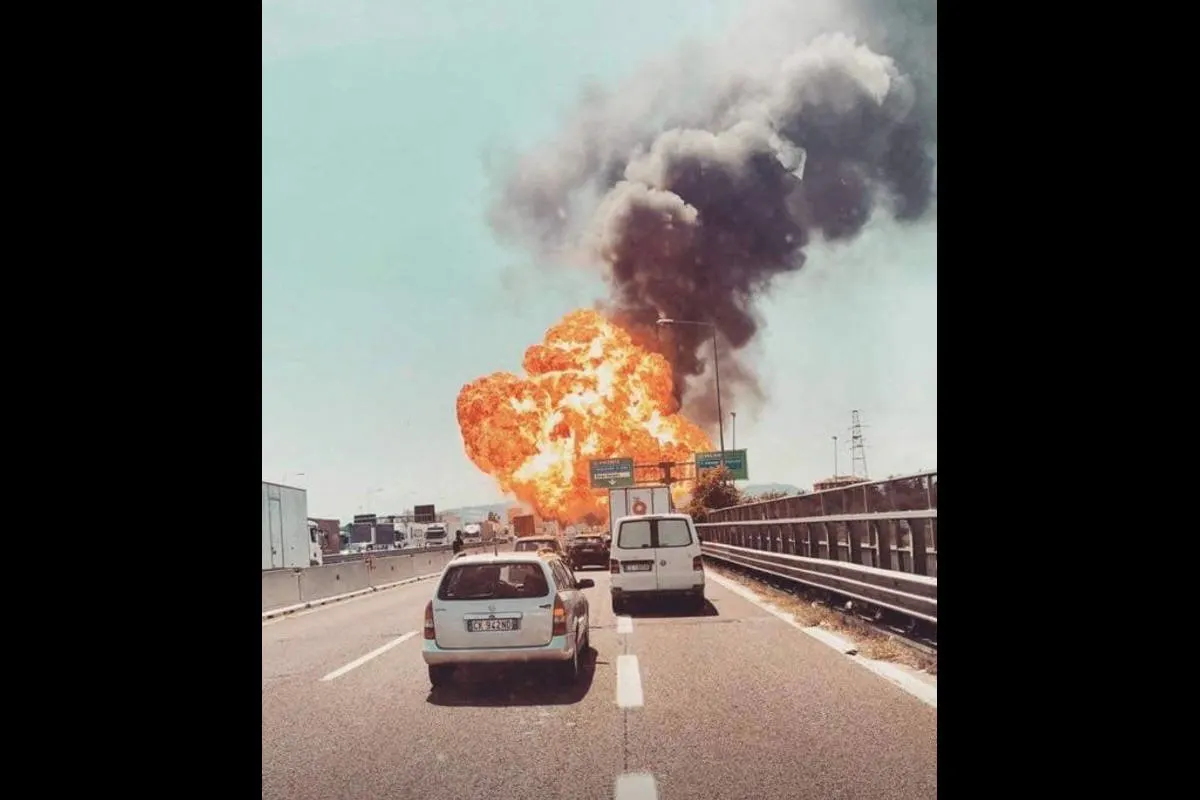 Update zum schlimmen Unfall in Italien - Unfallhergang auf Video