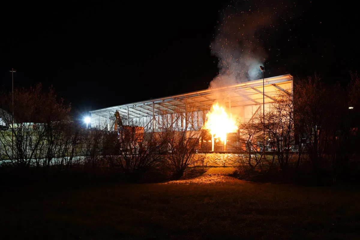 Schattdorf UR – Brand auf dem Areal einer Recyclingfirma