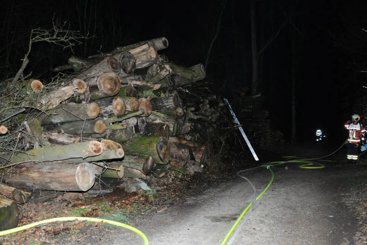 Bellach/Selzach SO - Holz angezündet - Zeugenaufruf