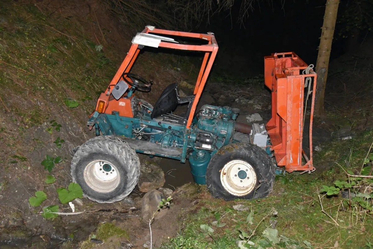 Scheid GR - Bei Selbstunfall schwer verletzt