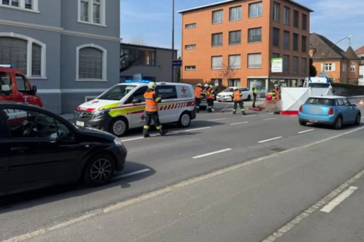 Lauterach – Motorradlenkerin bei Unfall verletzt