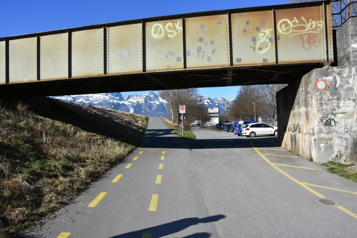 Schaan FL - Zusammenstoss zwischen zwei Fahrrädern
