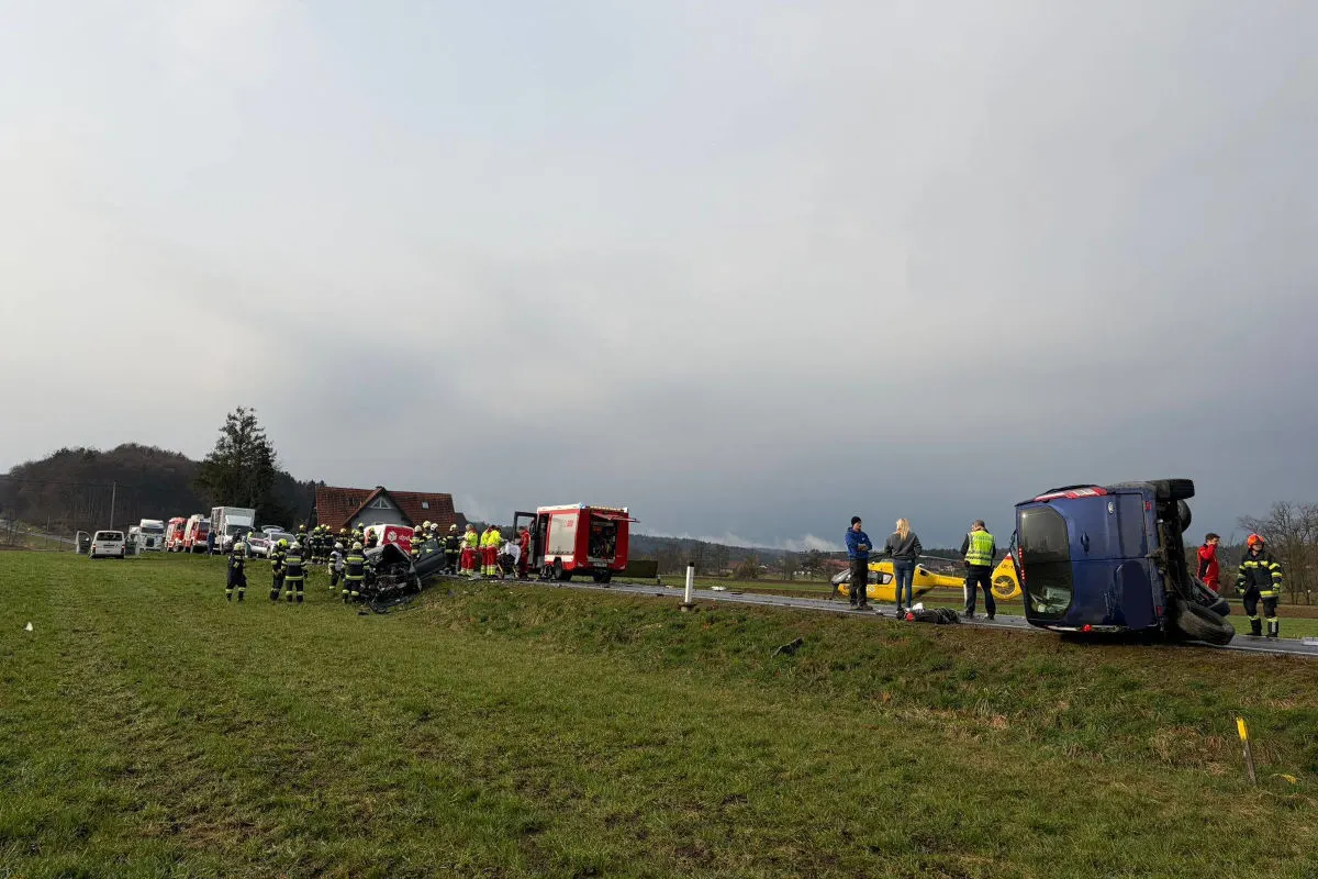 Wettmannstätten – Zwei Verletzte nach Unfall bei Überholmanöver
