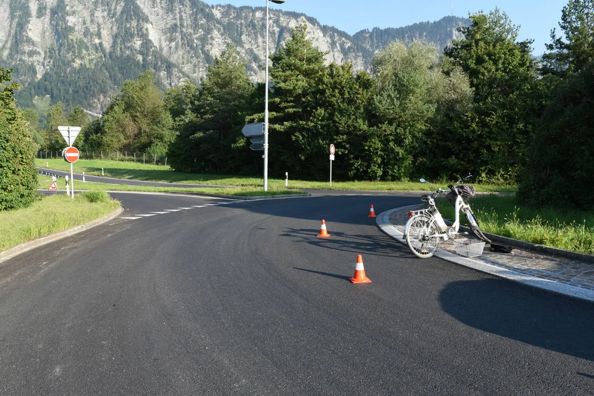 Davos, Landquart und Preda GR - Diverse  Fahrradunfälle