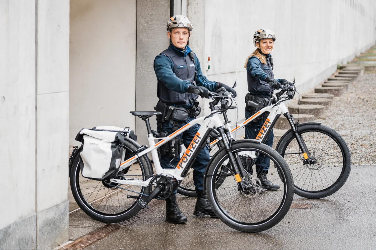 Stadt St.Gallen - Bike Police eingeführt
