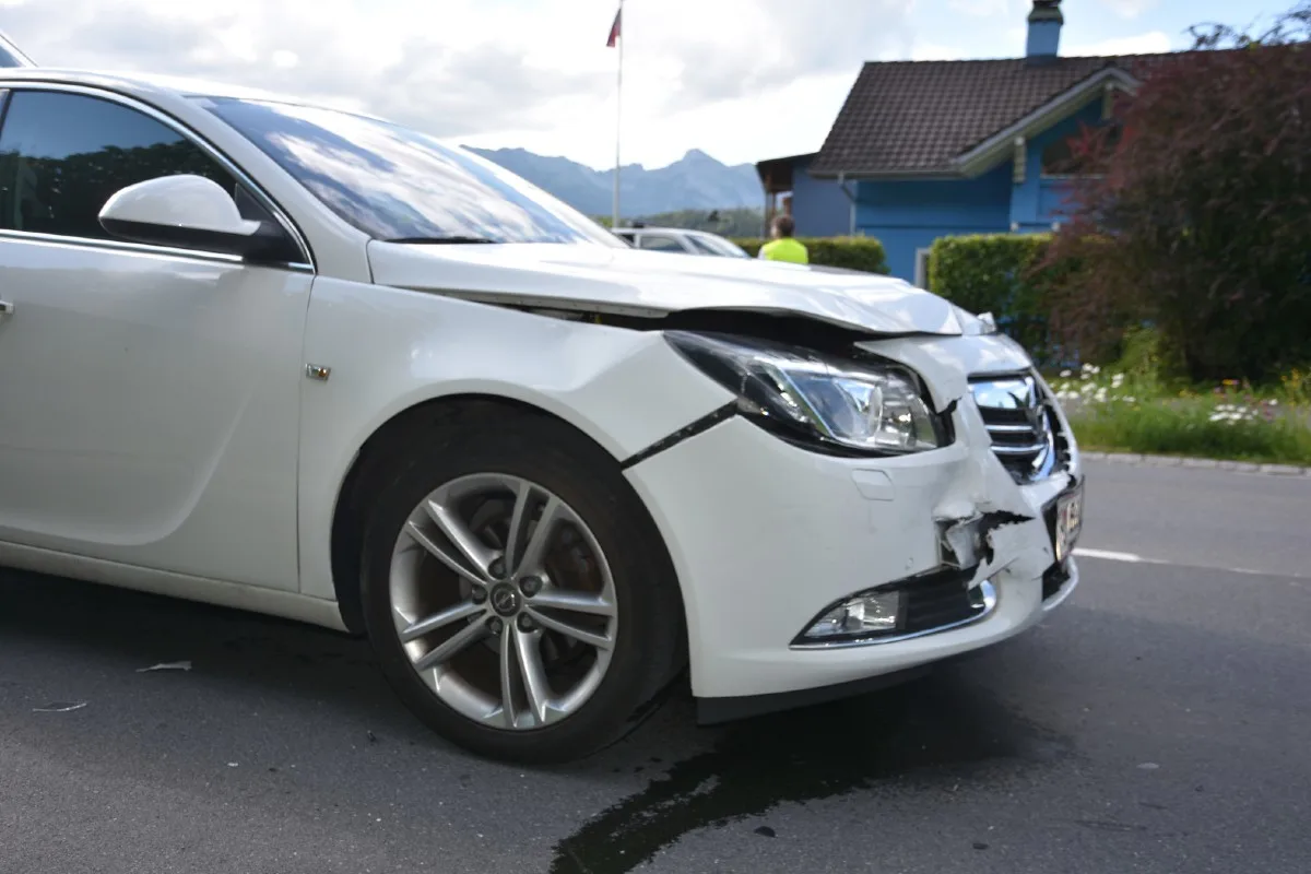 Schaanwald FL - Auffahrkollision mit erheblichem Sachschaden