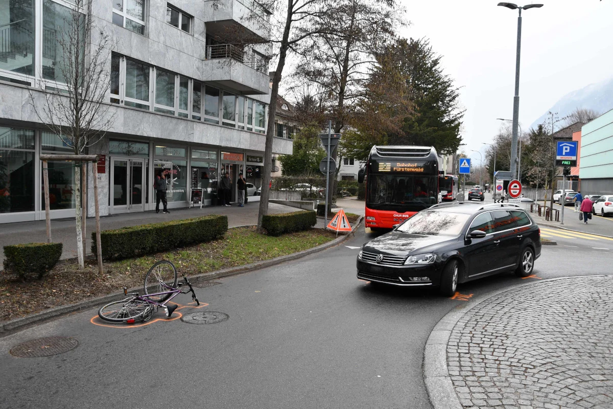 Chur GR – Drei Unfälle am Freitagnachmittag
