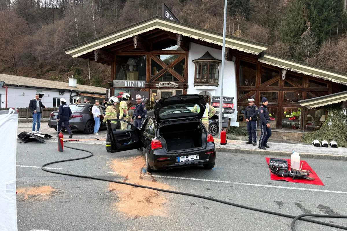 Kitzbühel T – Sieben Verletzte bei Unfall