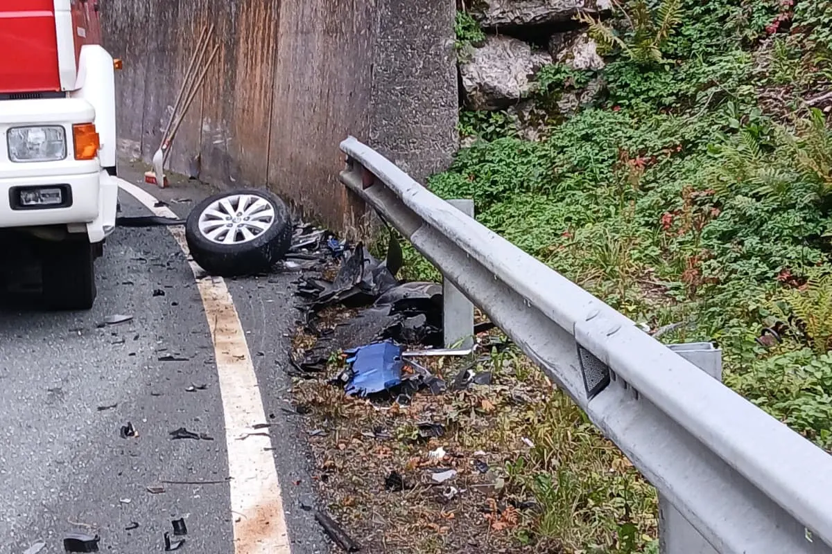 Thiersee T – Vier Verletzte bei schwerem Unfall