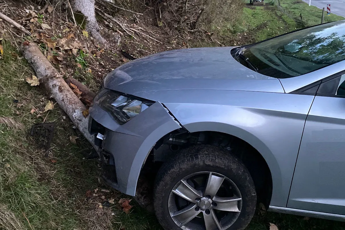 Wittinsburg BL – 30-Jähriger lässt sein Fahrzeug nach Unfall stehen und geht zu Fuss nach Hause