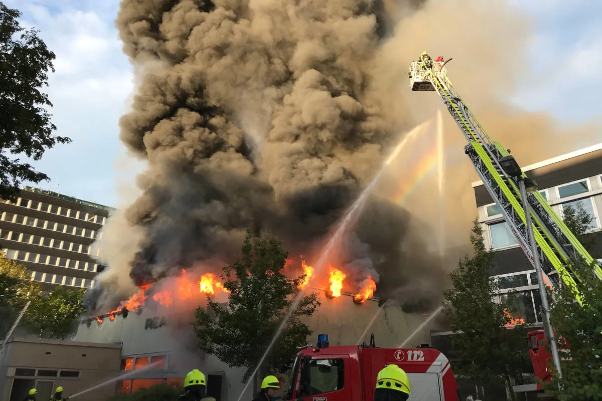 Olpe – Großbrand an der Olper Realschule