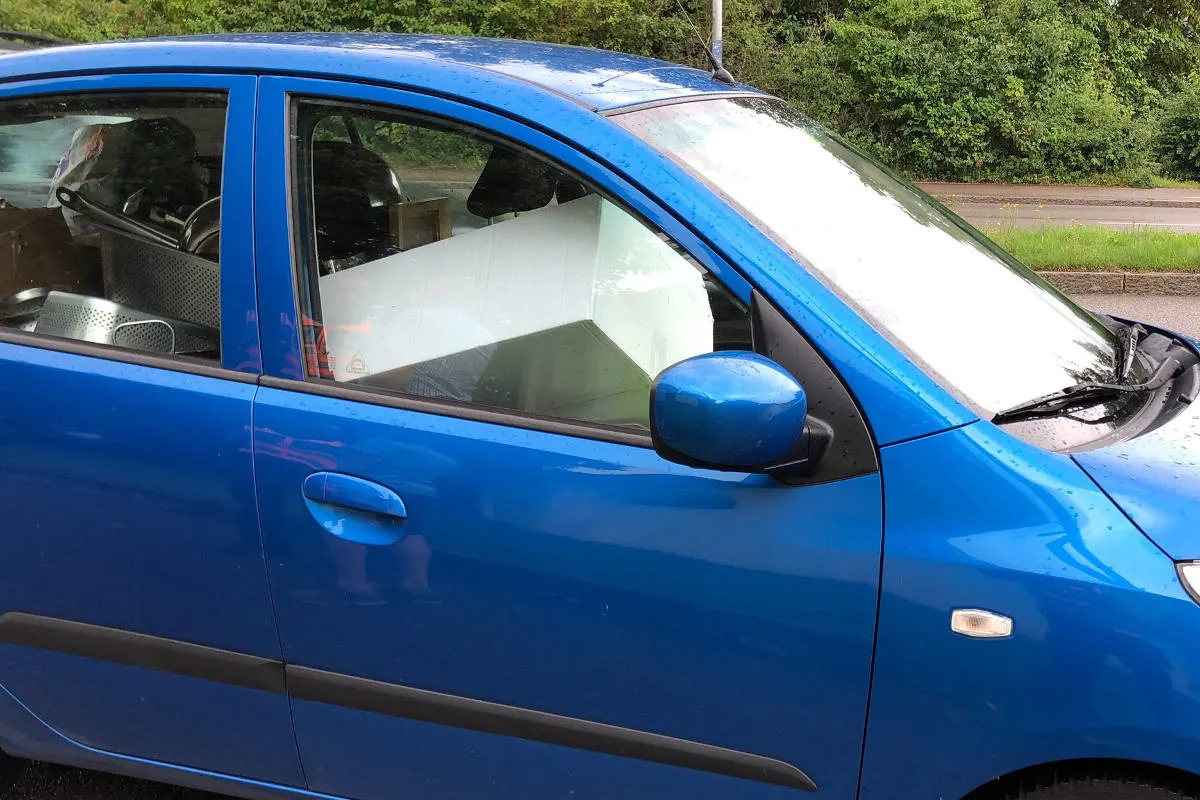 Stadt St.Gallen SG - Zwei Autos mit Sichtbehinderung angehalten