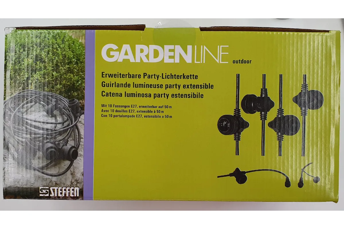 Rückruf – Lichterhette der Marke «GardenLine» wegen Gefahr eines Stromschlages zurückgerufen
