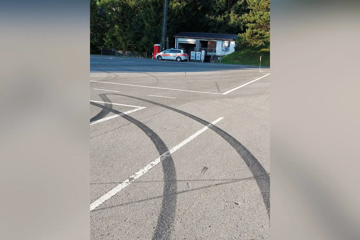 Altstätten SG – Unbekannte Autofahrer verunstalten Verkehrsschulungsanlage