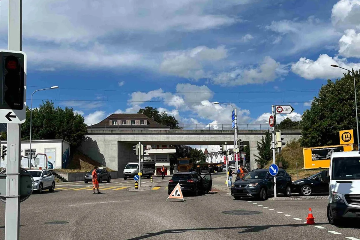 Solothurn - Dynamik der Kollision auf der Westtangente noch unklar