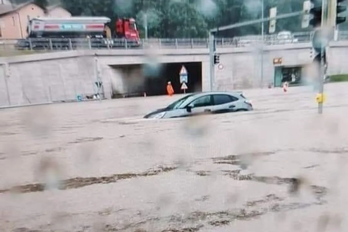 Unwetter im Kanton Tessin - Erdrutsche und Hochwasser sorgen für Probleme