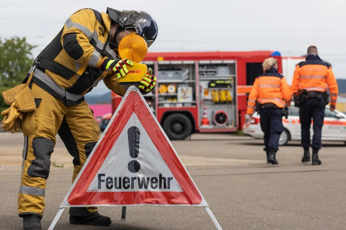 Wattwil SG - Brand in Gewerbebetrieb