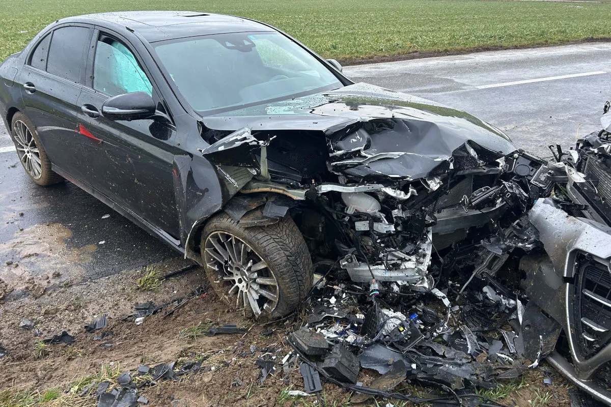 Villmergen AG – Neulenker verursacht Unfall beim Überholen