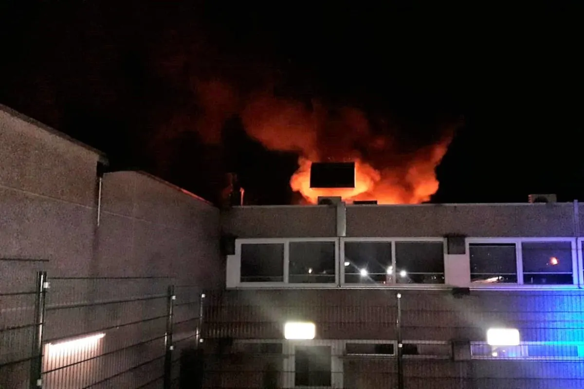 Brand in einer Firma in Waidhofen an der Ybbs