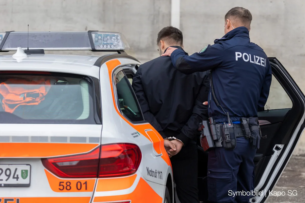 Altstätten SG - Polizei schnappt zwei Diebe