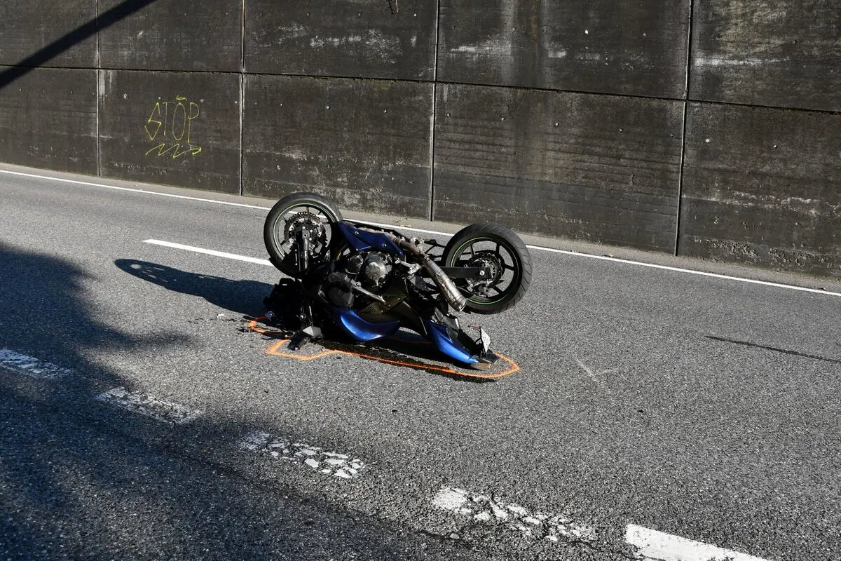 Chur - Motorradfahrer bei seitlich-frontaler Kollision verletzt