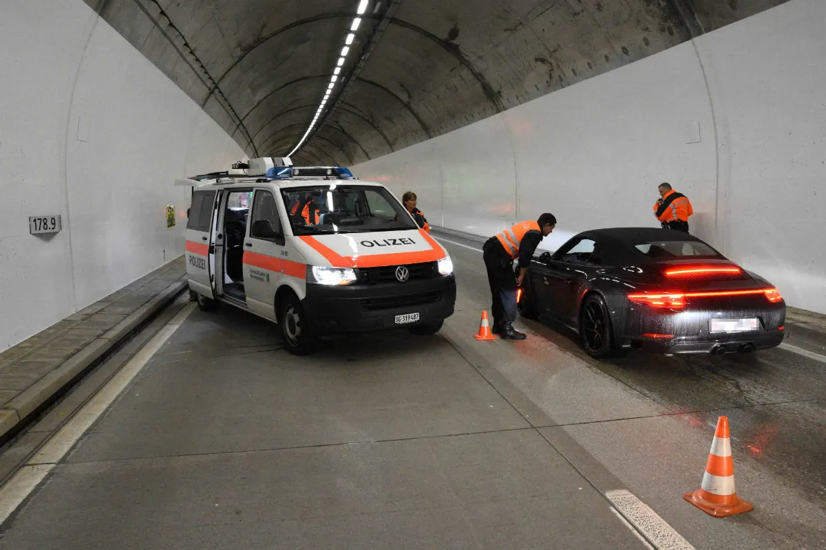 Walenstadt SG - Grosskontrolle Fahrunfähigkeit