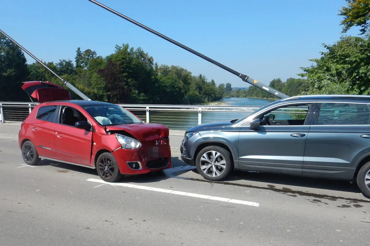 Kradolf TG – Bei Frontalkollision verletzt