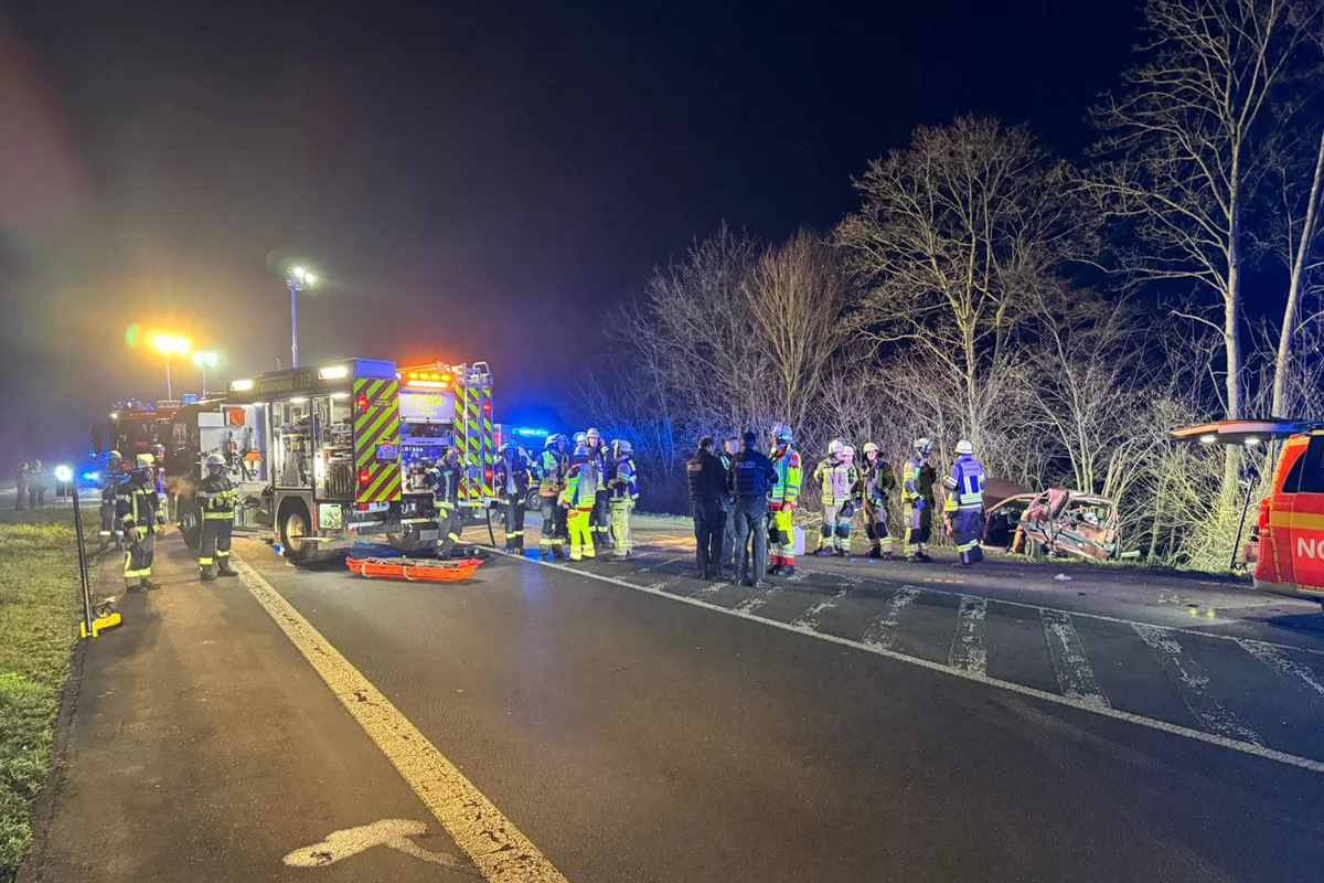 Werne – Zwei Schwerverletzte nach Unfall von zwei Pkw