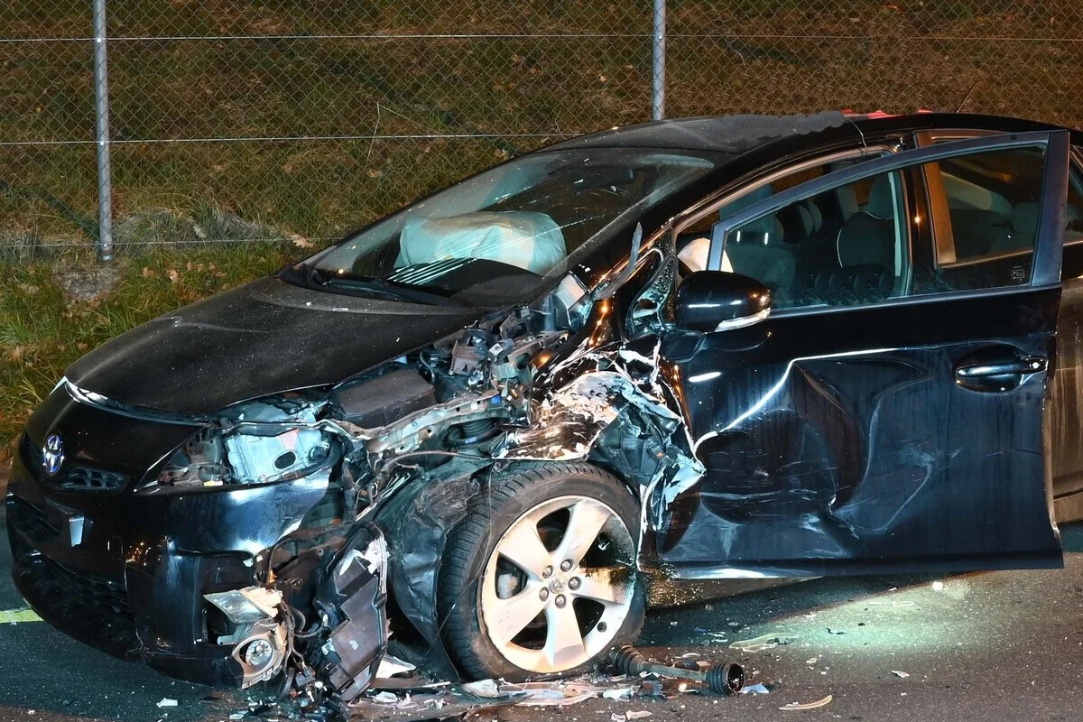 Unfall in Ebikon LU - Frontalkollision zwischen zwei Autos
