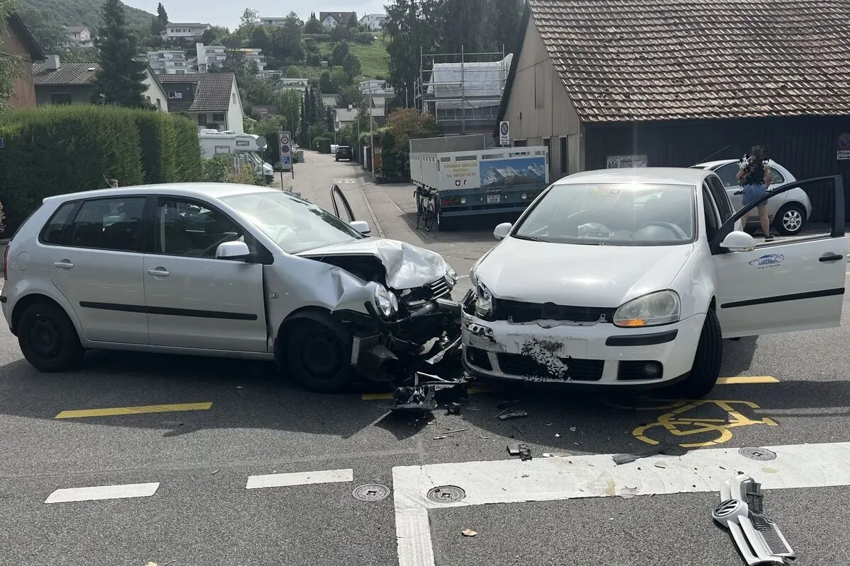 Verkehrsunfall in Pratteln BL 