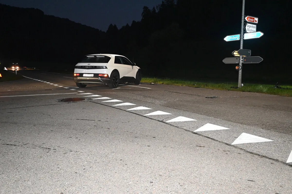 Oberrindal SG – Motorradfahrer bei Unfall verletzt