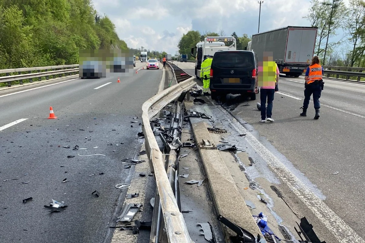 Hägendorf SO - Selbstunfall auf der A2