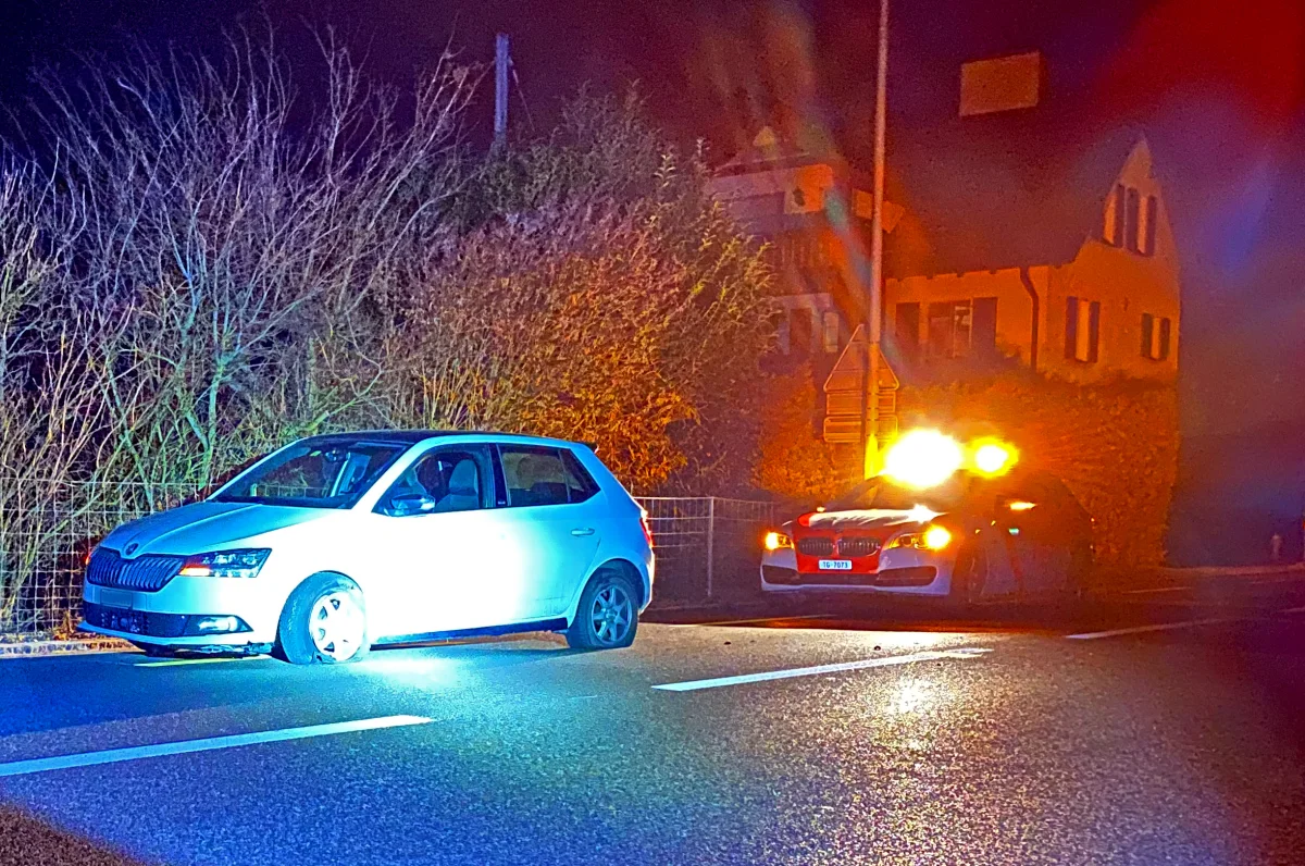 Siegershausen TG - Wegen Sekundenschlaf verunfallt