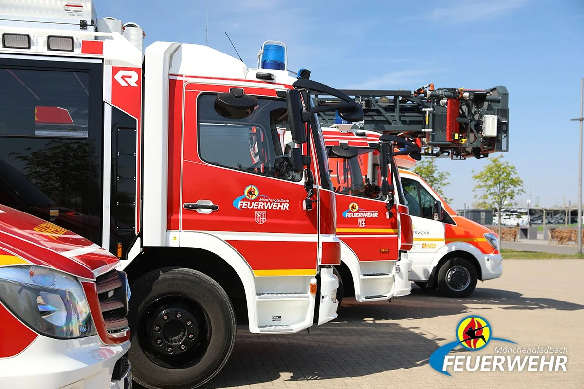 Mönchengladbach - Eine tote Person nach Brand geborgen