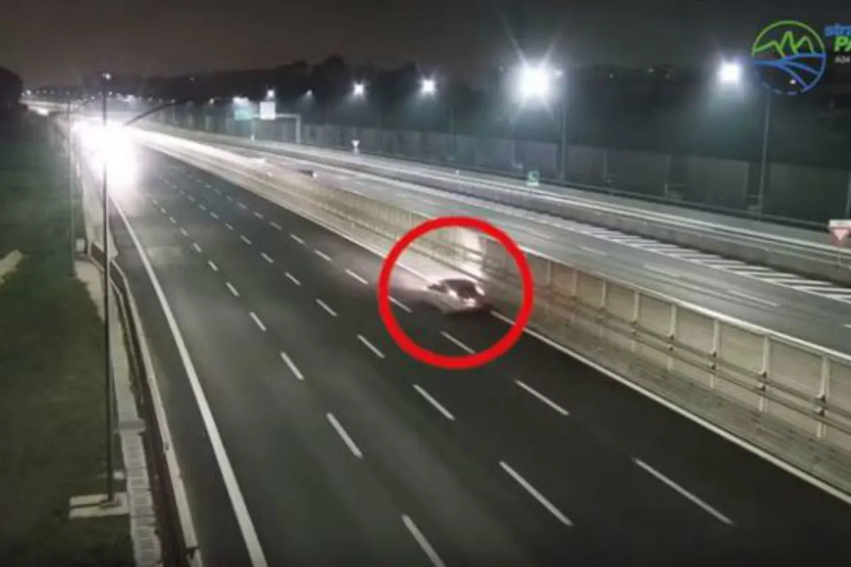 Geisterfahrer fuhr 10 Kilometer auf der Autobahn bis er gestoppt werden konnte