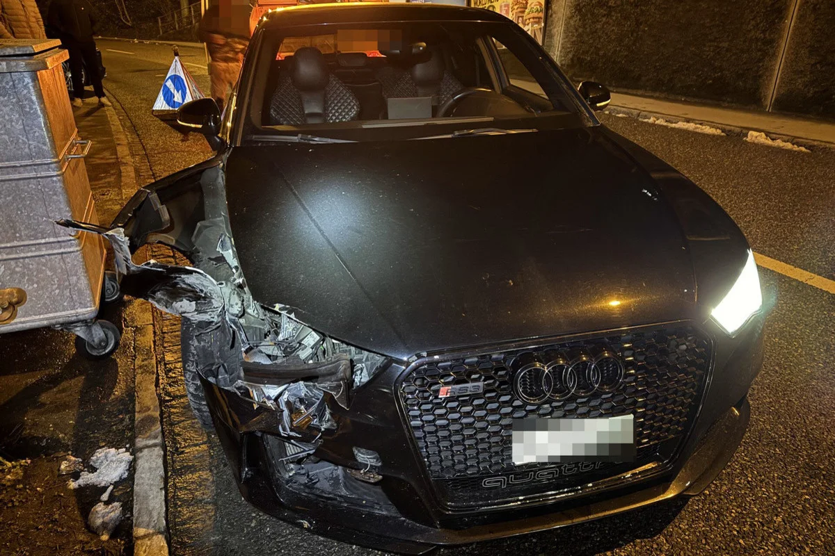 St.Gallen – Unfall nach Ausweichmanöver