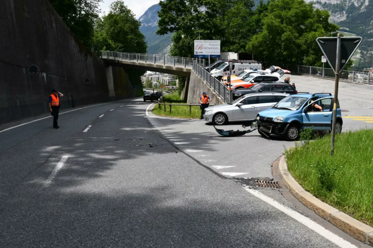 Chur GR - Verkehrsunfall mit Sachschaden