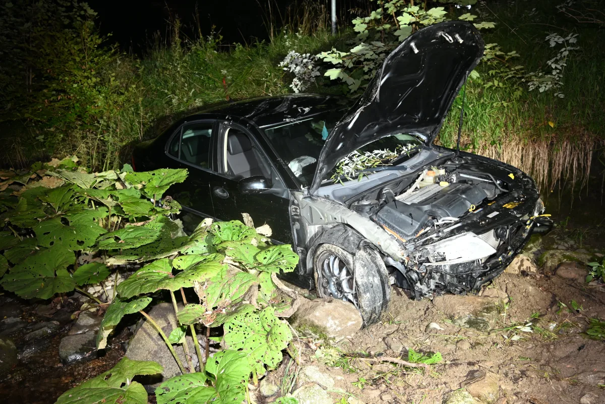 Wildhaus SG – Unfall nach Überholmanöver