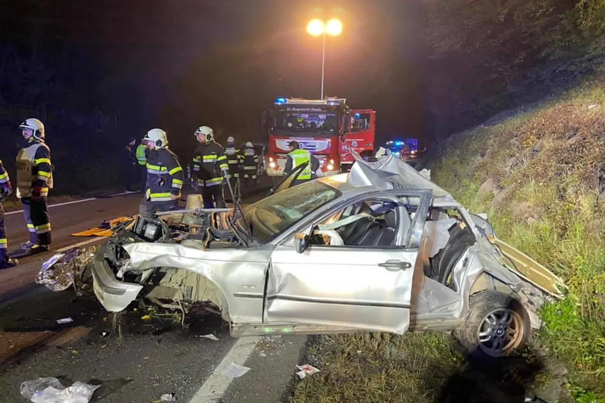 St. Ruprecht an der Raab – Mit PKW von der Fahrbahn abgekommen