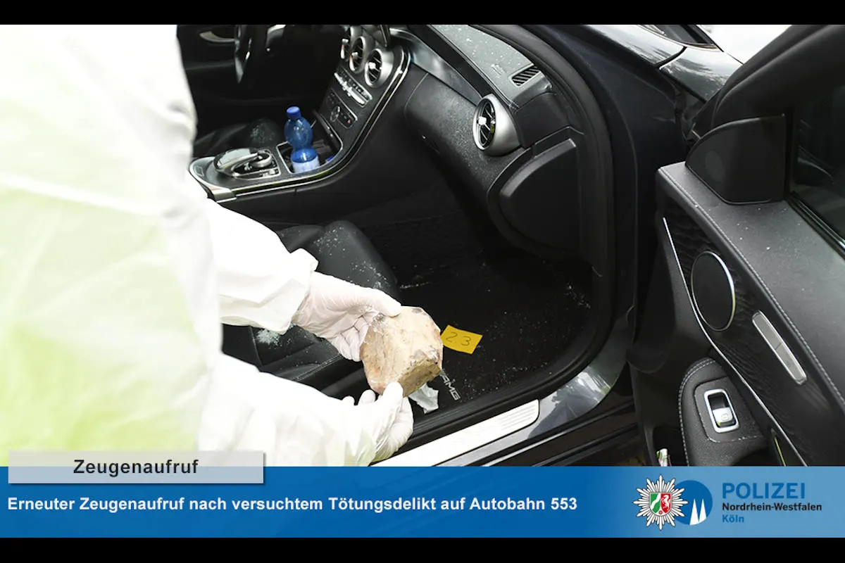 A553 Köln – Erneuter Zeugenaufruf nach versuchtem Tötungsdelikt auf Autobahn
